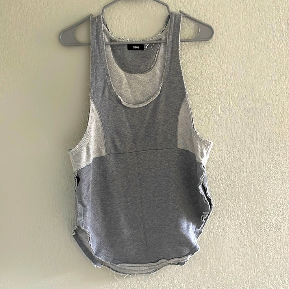 BDG distressed sweatshirt tank